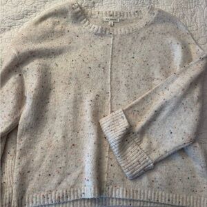 By Malene Birger Speckled Sweater - Cream